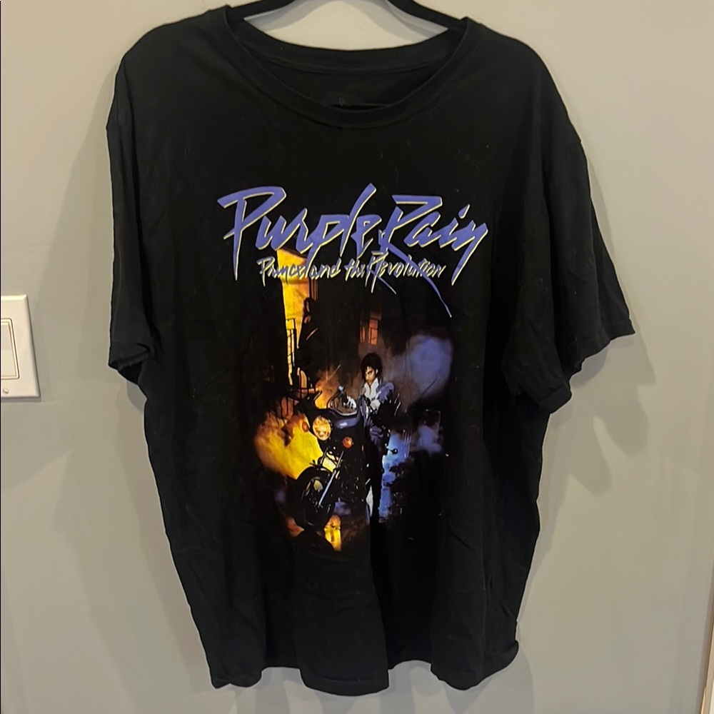 Purple Rain Graphic T-Shirt XXL